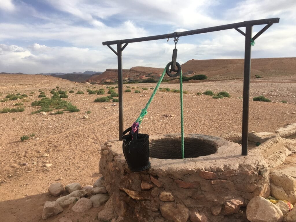 view rock hanging land against sky